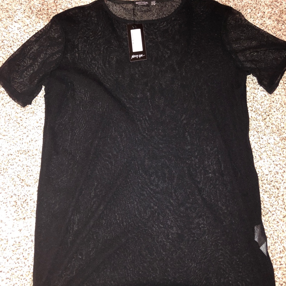 Size 6. Nasty Gal mesh cover up/dress.